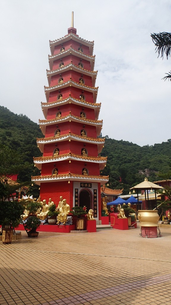 pagoda in the complex