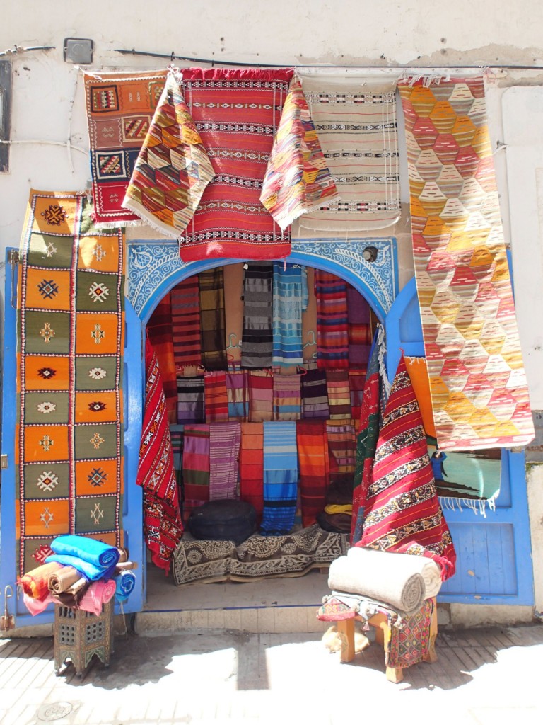 Carpet shop in the medina