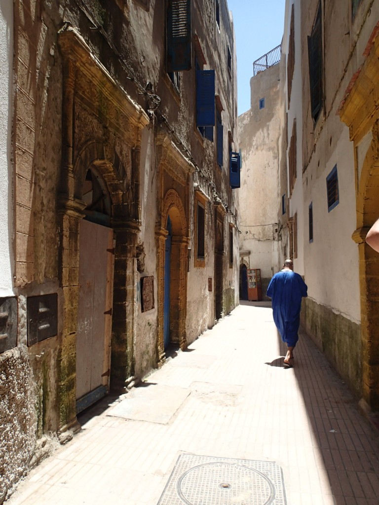 Narrow streets of the medina