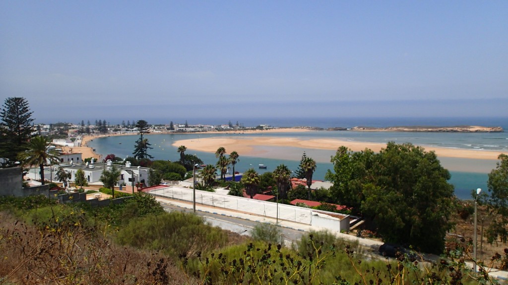 View of Oualidia Lagoon