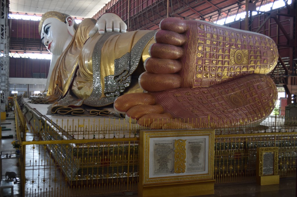 Feet of the reclining Buddha