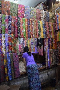 textile stall