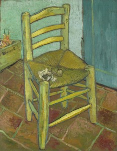 Van Gogh Chair & Pipe 1888 Wikipedia.com