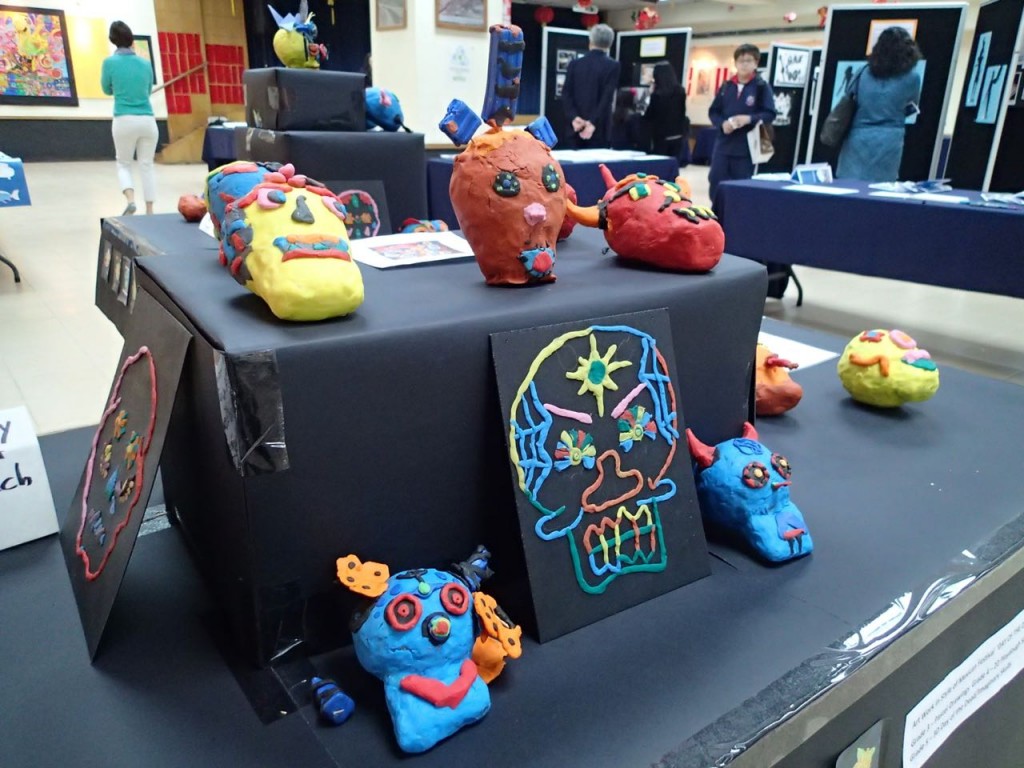 Day of the Dead skulls by Grade 5