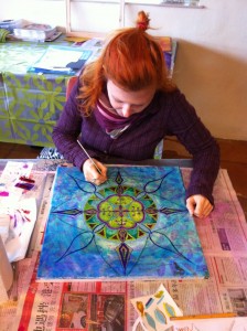 At work on my mandala