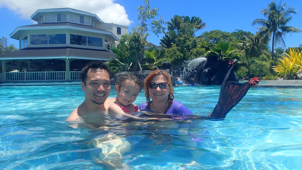 Family swim time